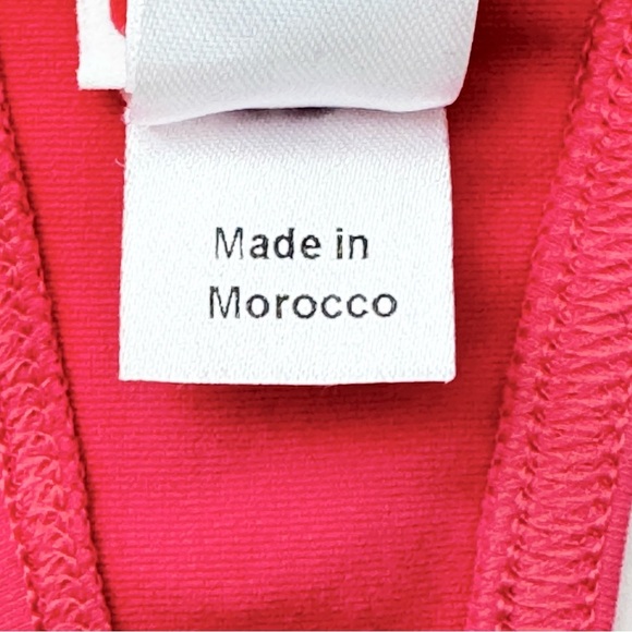 NWT ERES “Pop Roller” Button Detailed Halter Bikini Top Fuchsia Pink Full Cup - Picture 15 of 16